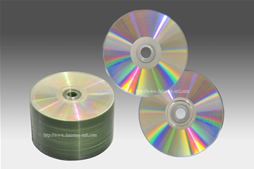Blank CD-R No printing shiny silver