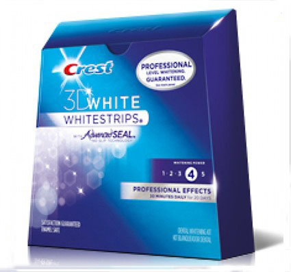 Crest 3d Professional Effects Whitestrips Teeth Whitening Whitestrips