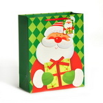 Cartoon Santa Claus Christmas Bag-kr226-1