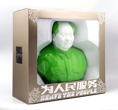 Modern Mao Bust_GREEN