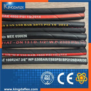flexible hydraulic high pressure rubber hose