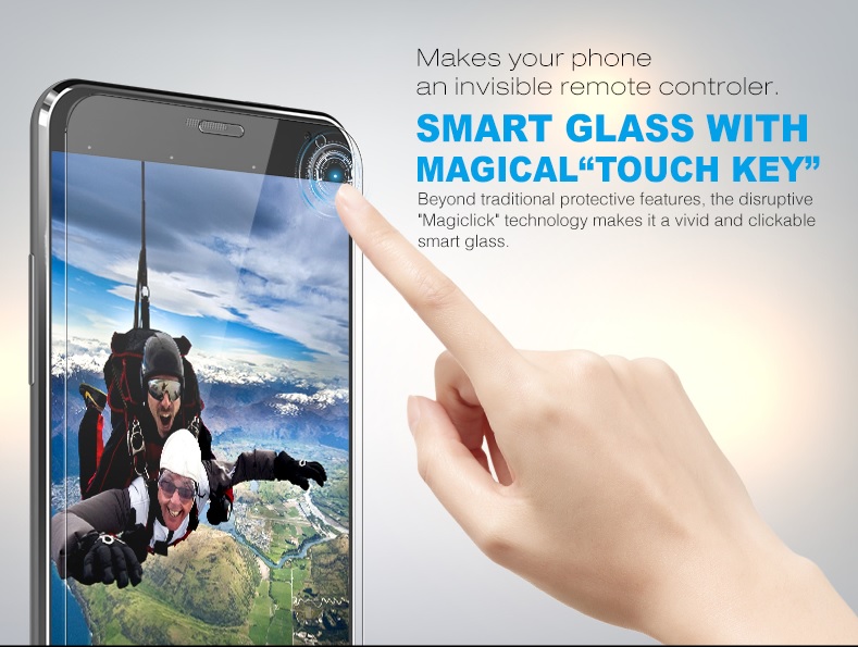 Sell smart touch intelligent screen protector film with APP