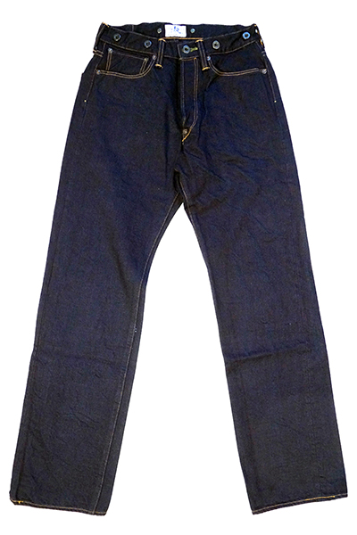 Men's 100% Cotton Woven 55's Deep Indigo Jeans