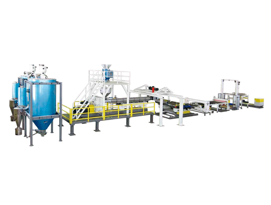 PC PMMA Optic Sheet Extrusion Line