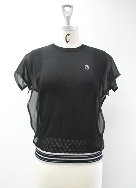 Ladies' Cotton/ Acetate Knitted Pullover
