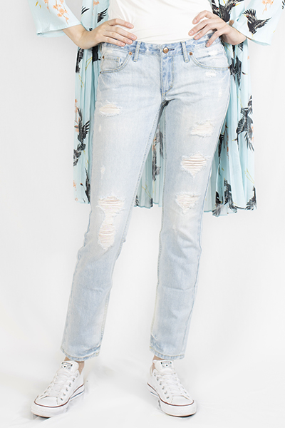 Destroyed Denim Jeans