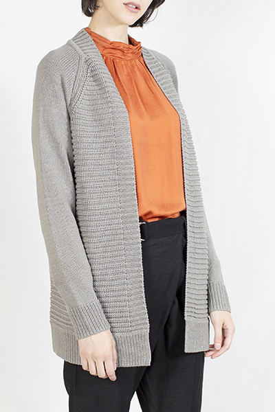 Tube Yarn Knitted Cardigan