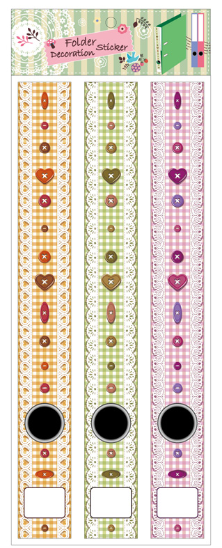 Folder Decoration Sticker