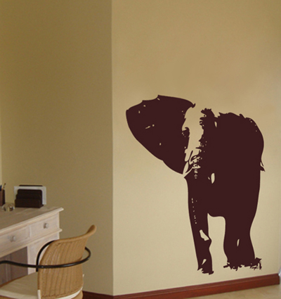 Animal Wall Art Decoration Carving Sticker