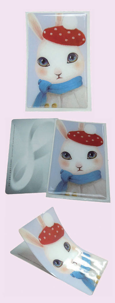 Student card decration epoxy removable sticker