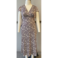 Wrap Empire Tea Dress
