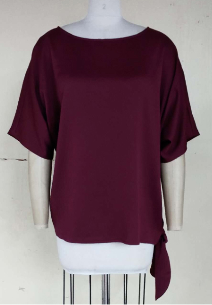 Hammrd Satin Side Tie