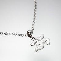 SILVER PENDANT W/OM WORD