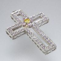 SILVER PENDANT W/CZ STONE