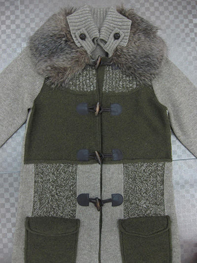 Knitted coat