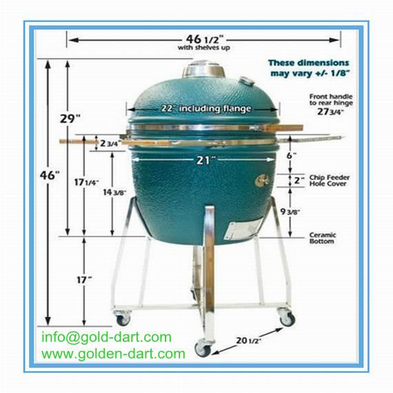 Unique 21' Kamado Bbq Grills