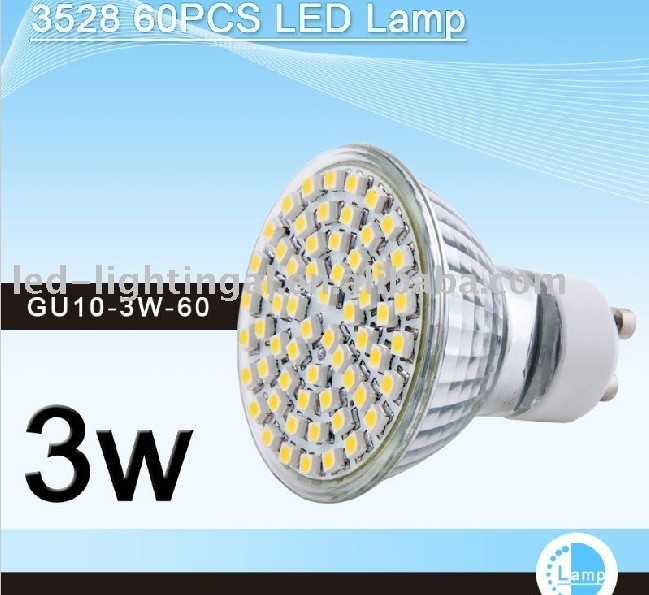3w SMD LED Light, 3528 60PCS LED Spot Light