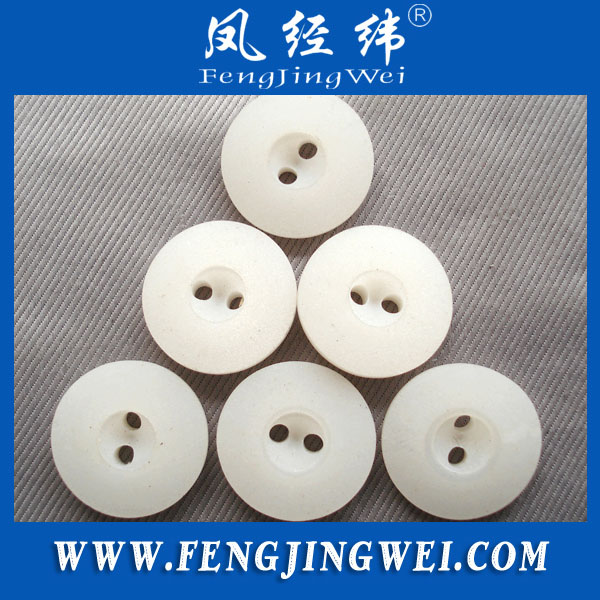 W009 24l 2-hole Round Resin Button