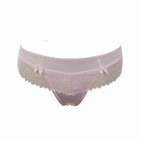 Lovely Sea Pink Long Line Thong