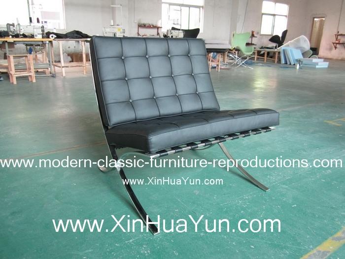 Mies Van Der Rohe Barcelona Chair - Chrome Plated