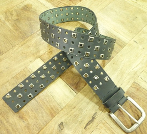 Mens Square Eyelets Belt