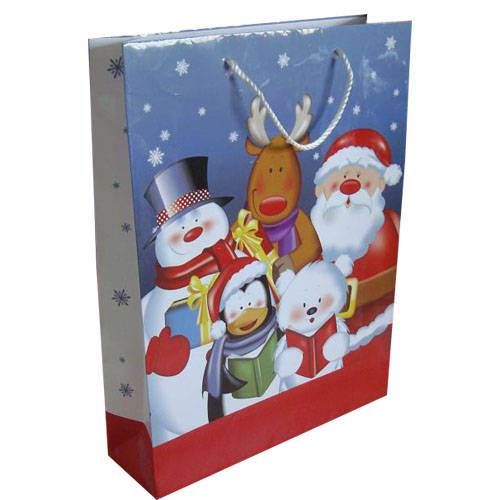 Christmas Paper Gift Bags For Shopping