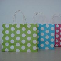 Colorful Kraft Paper Shopping Bags For Promotion