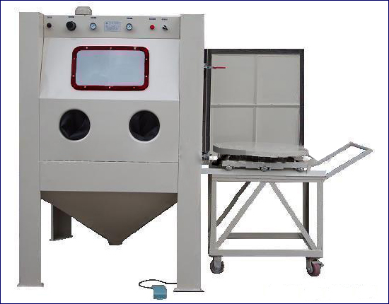 Sell Turntable Sandblast equipment