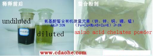 Amino Acids Chelate (b, Zn, Cu, Mn, K, Fe) Trace Elements