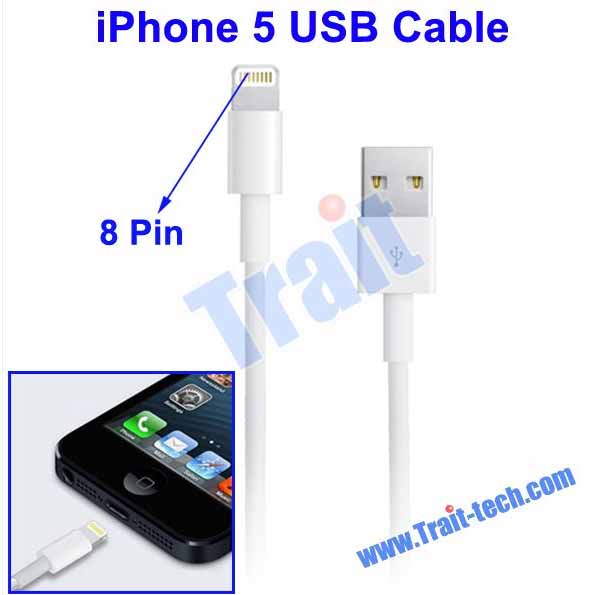 Hot Sell Lightning 8 Pin USB Connector For iPhone 5