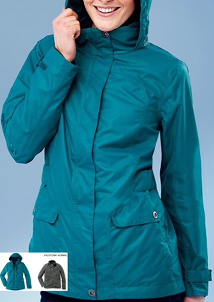 Ladies' Function Rain Jacket, 3 in 1