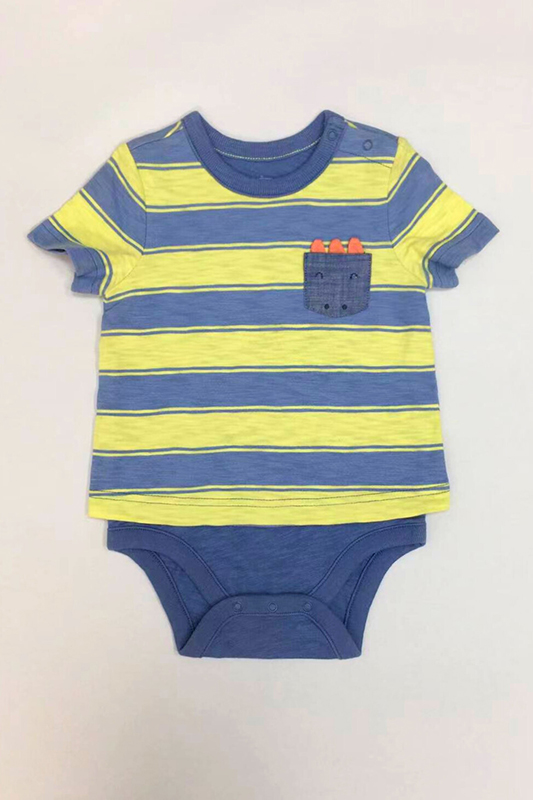 Baby Striped Bodysuit