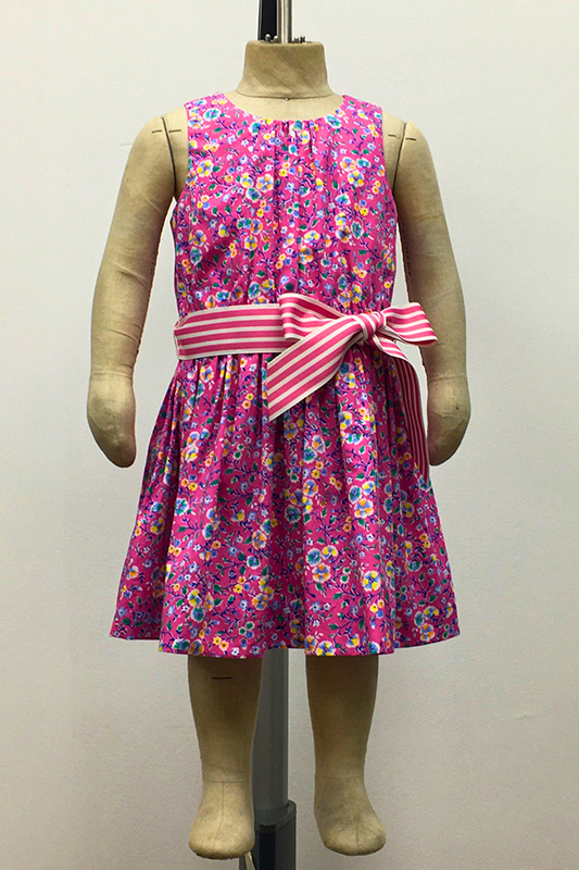 Infant Floral Cotton Poplin Dress