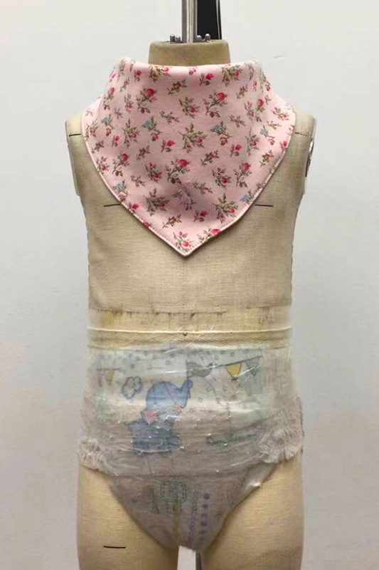Baby Floral Print Bib