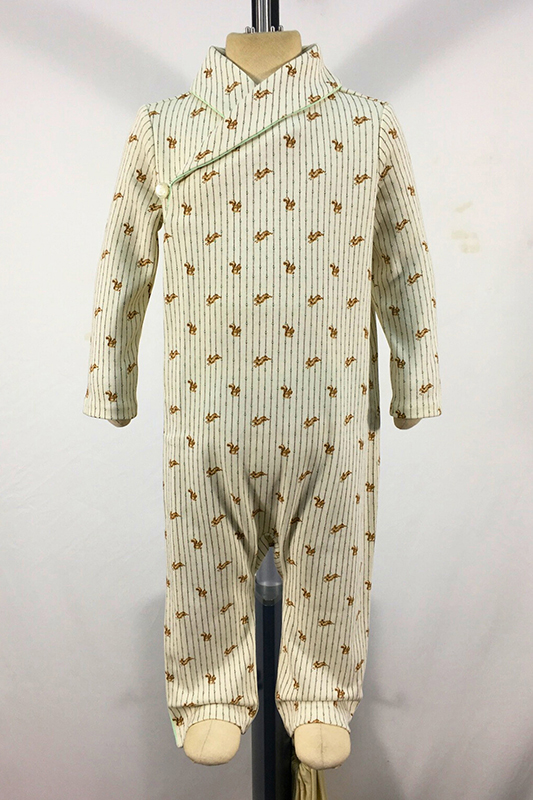 Baby Cotton Shawl Coverall