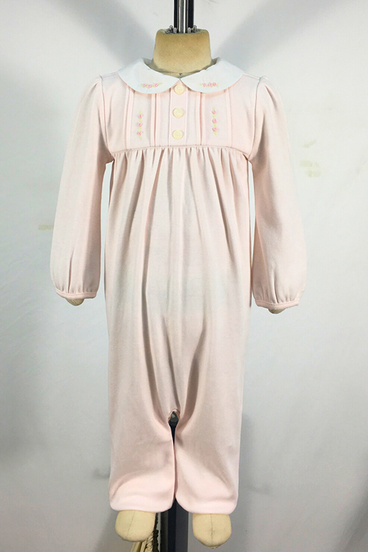 Baby Floral-embroidered Knit