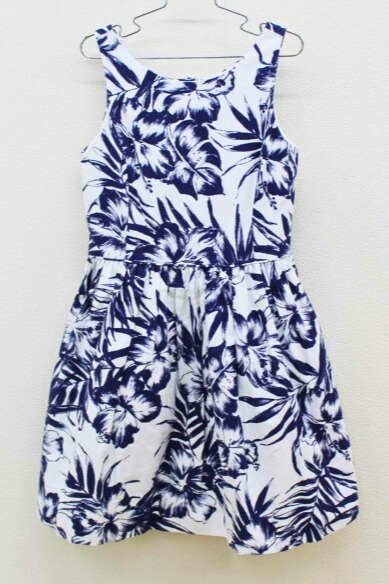 Girl's Cotton Oxford Dress