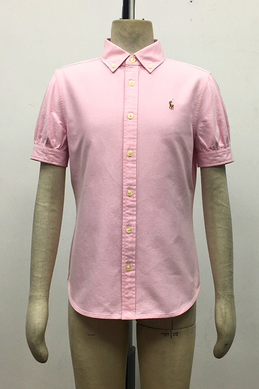 Girl's Short Sleeve Oxford Shirt