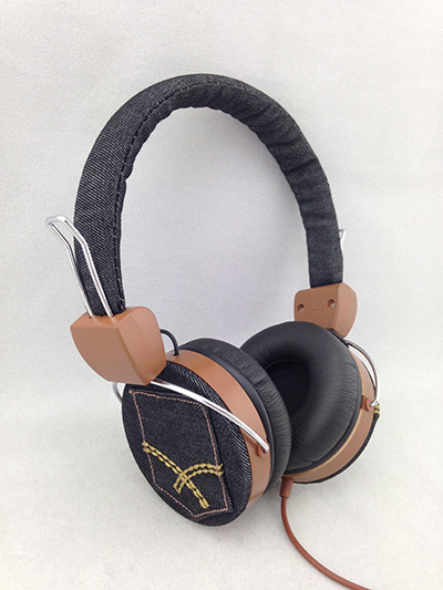 Fashion Headphone with Denim