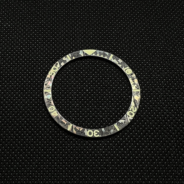 Damascus Bezel Insert