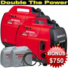 Honda Eu20i Parallel Kit With $750 Bonus