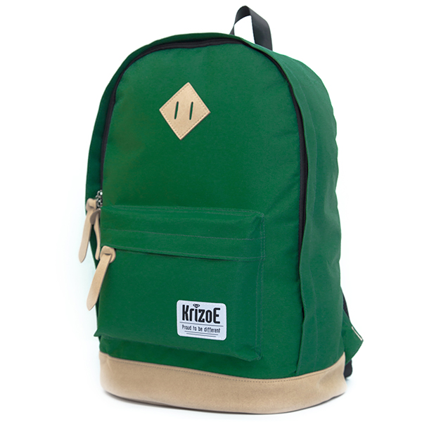School Backpack in Emerald