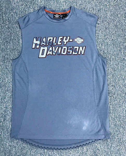 Mens Knitted Tank with Print