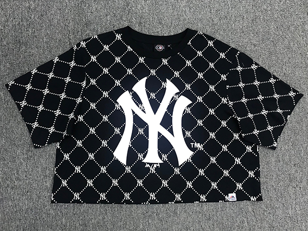 Ladies Allover Print Knitted Tee