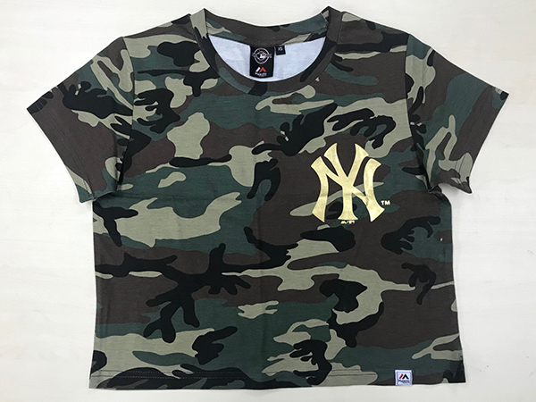Ladies Allover Print Knitted Tee