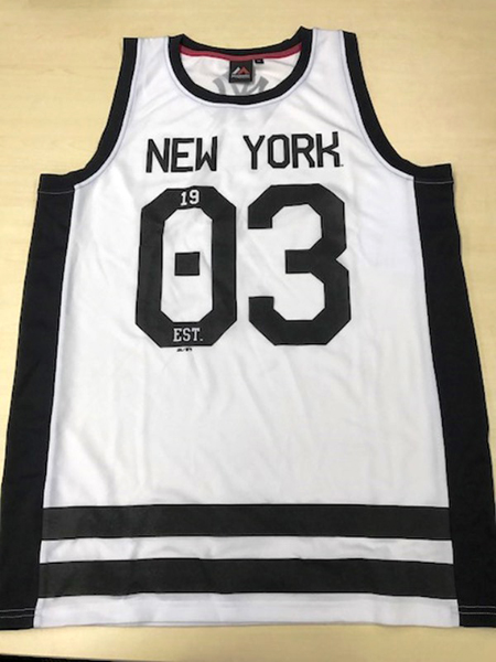 Mens Knitted Tank with Print