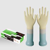 Surgical Gloves 100pcs Disposable Natural White Latex Glove Power Free For Hospital