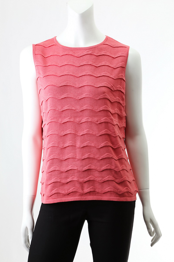 Ladies' Crew Neck Knitted Vest