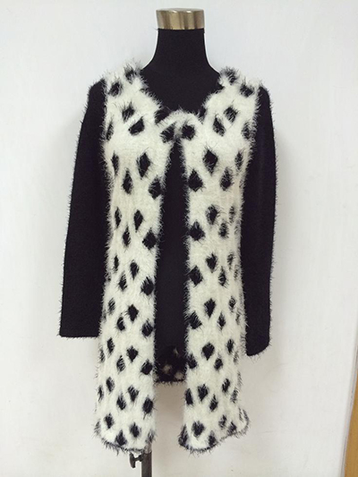 Knitted Long Cardigan
