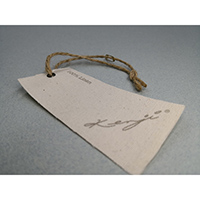 Hangtag (Linen Material, Raw, Eco)